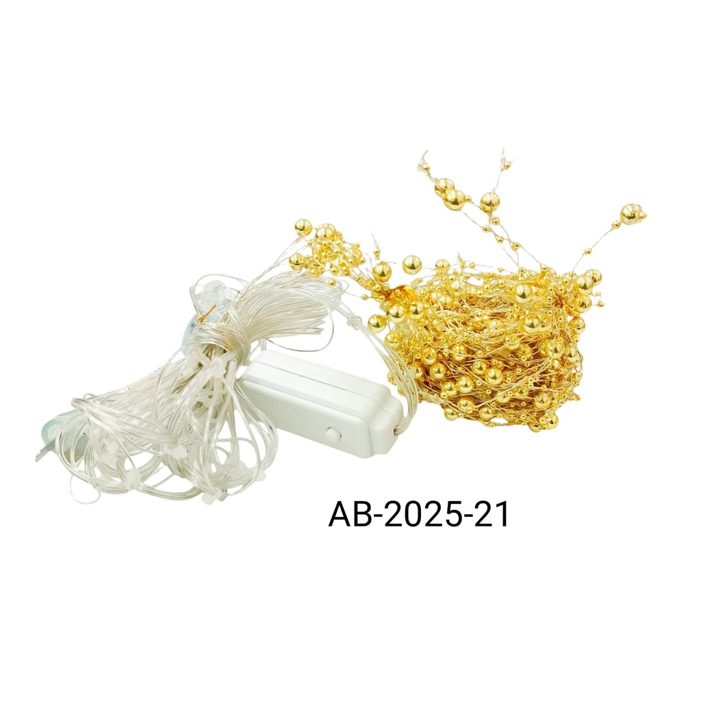 LUZ CALIDA C/PERLAS DORADAS