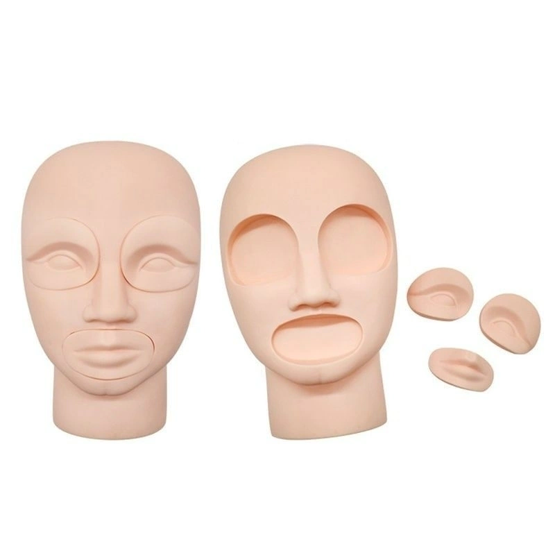 Cabeza de práctica para micropigmentación