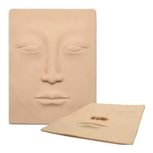 rostro de piel sintética para prácticas