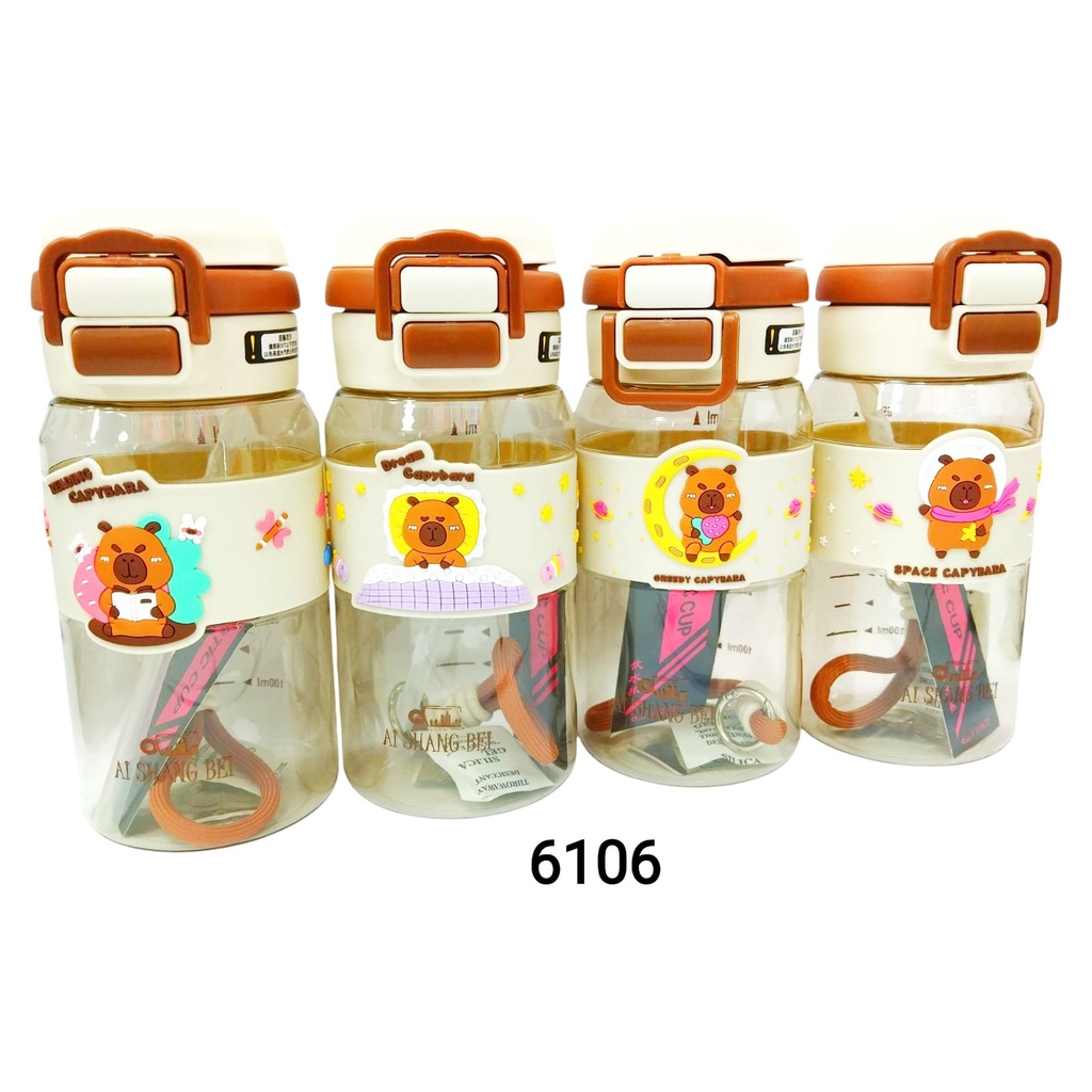 [PY-6106]  BOTELLA DOBLE PICO Y CORREA