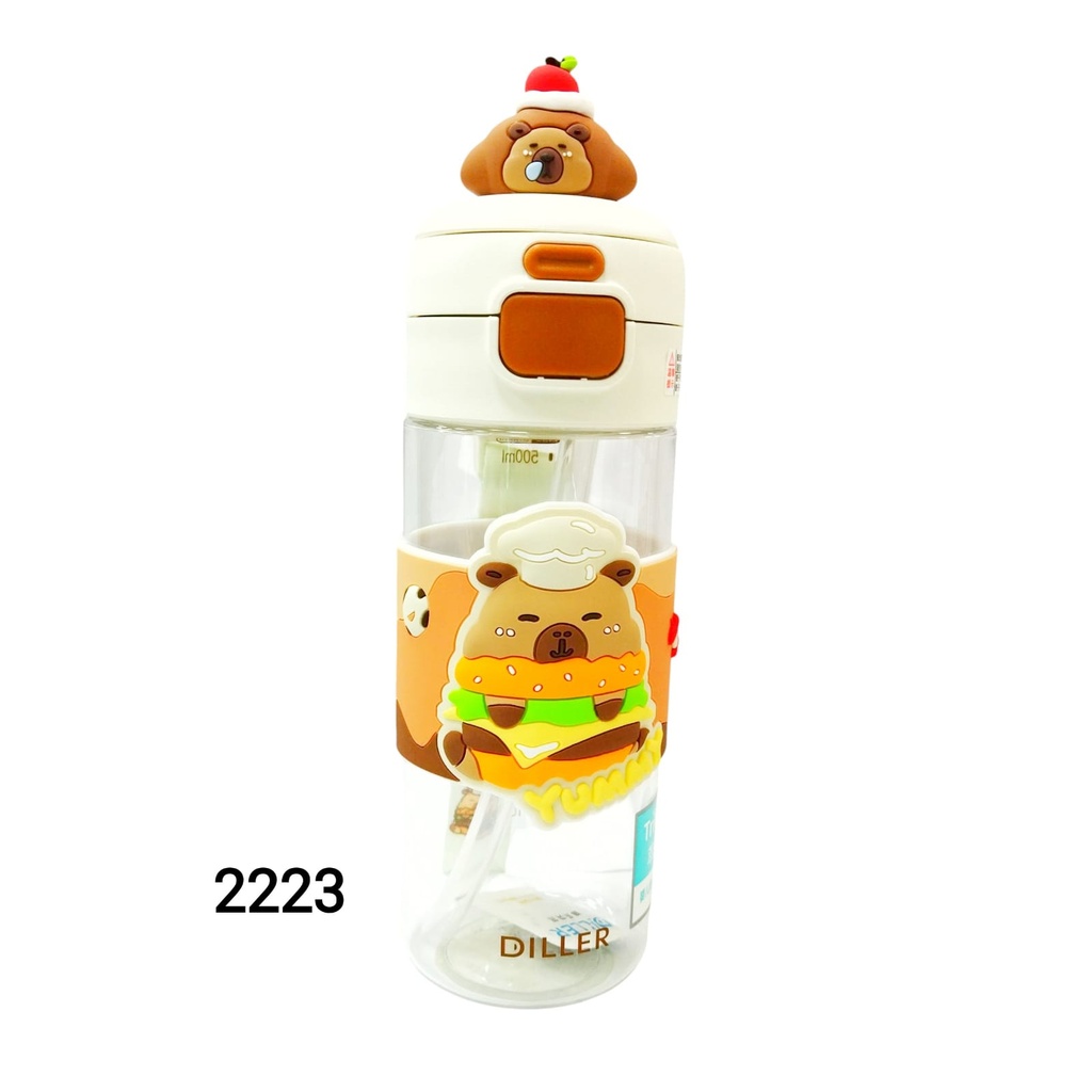 [PY-2223] BOTELLA DOBLE PICO Y CORREA