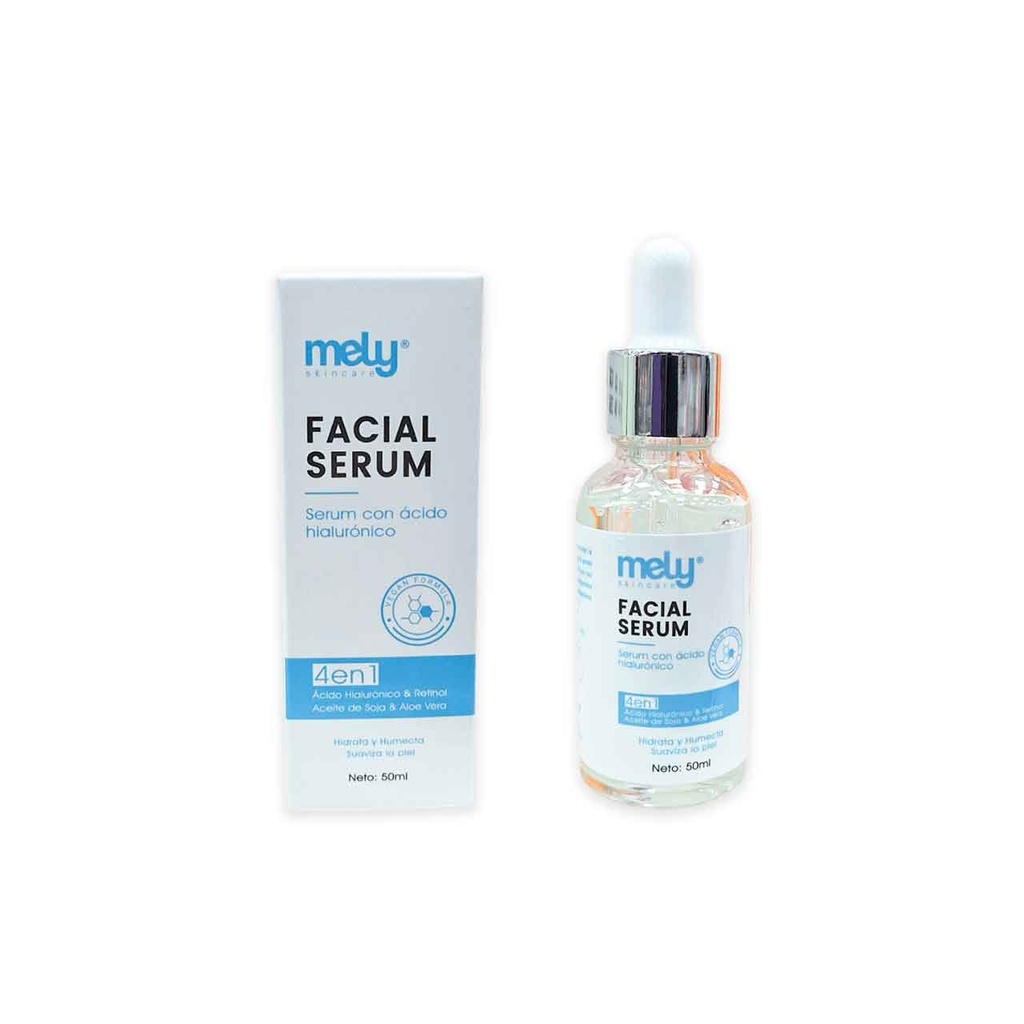 SERUM FACIAL CON ÁCIDO HIALURÓNICO MELY