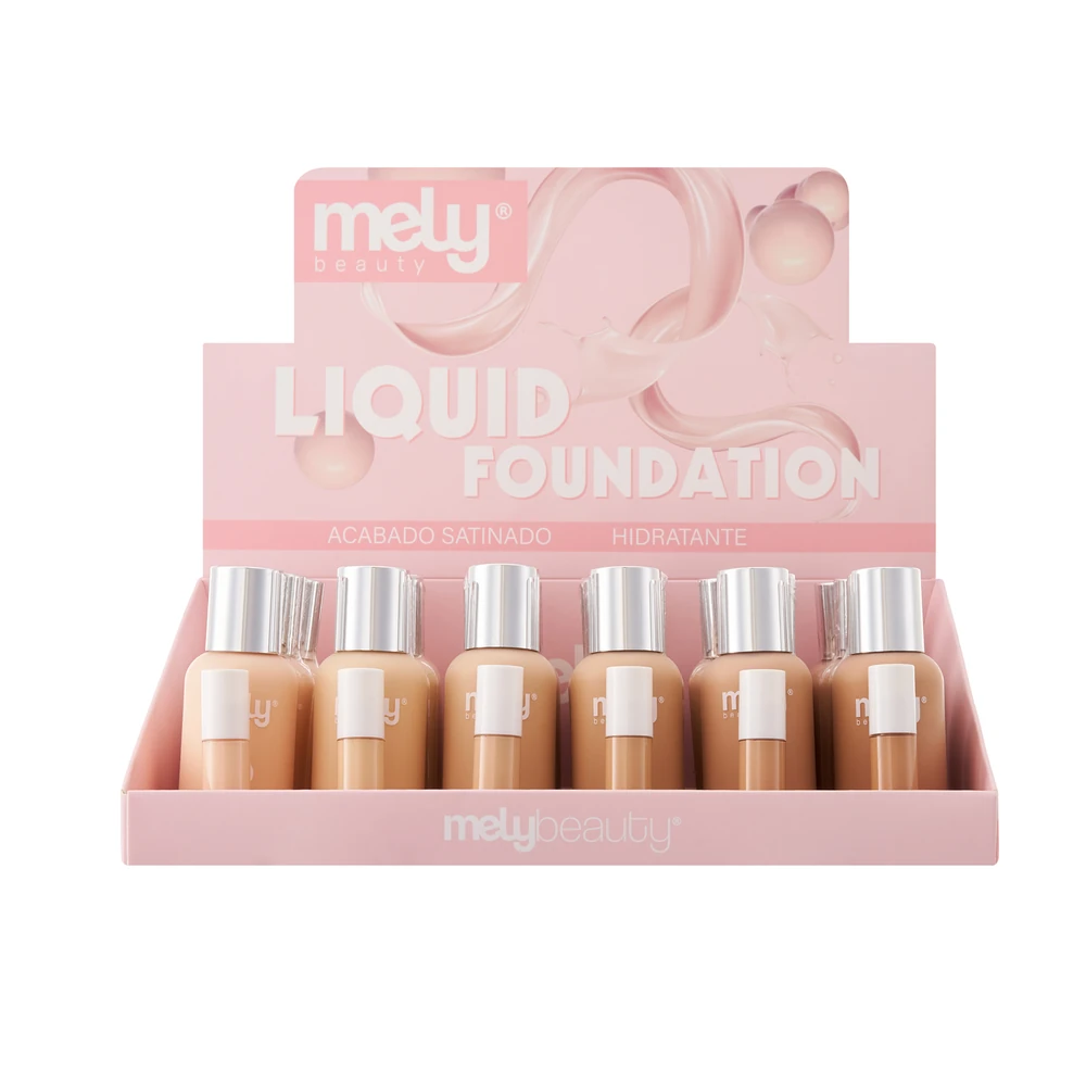 BASE LÍQUIDA ACABADO SATINADO MELY