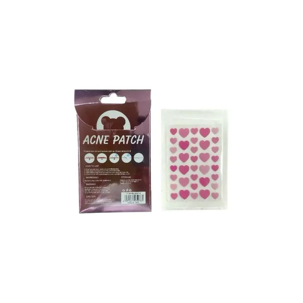 plancha de parches para acné diseños