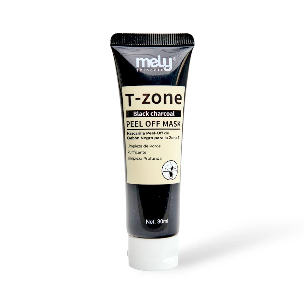 MASCARILLA PEEL OFF DE CARBÓN NEGRO MELY