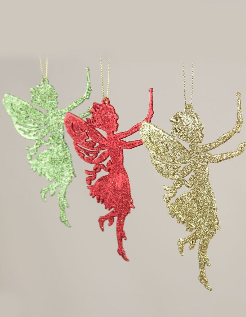 colgante hada navidad pcs*3