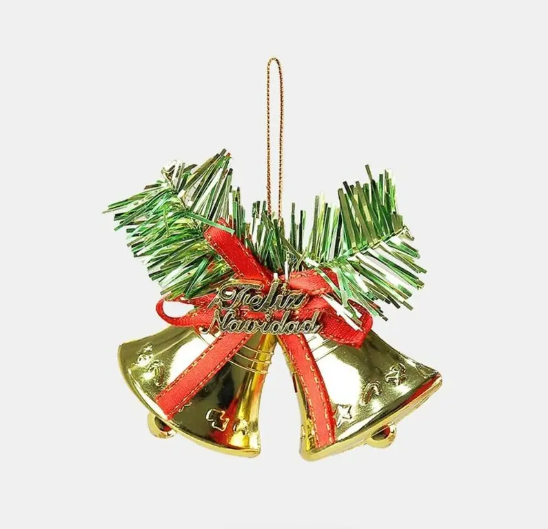 campanas de navidad c/u