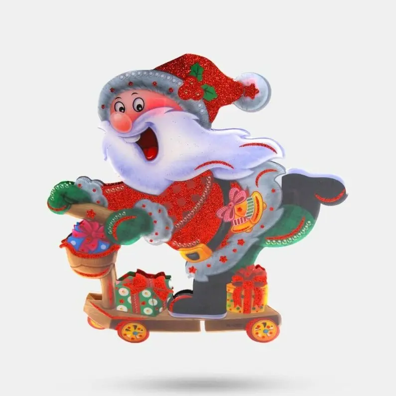 adorno navideño led 25*27 c/u