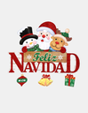 adorno navideño c/u