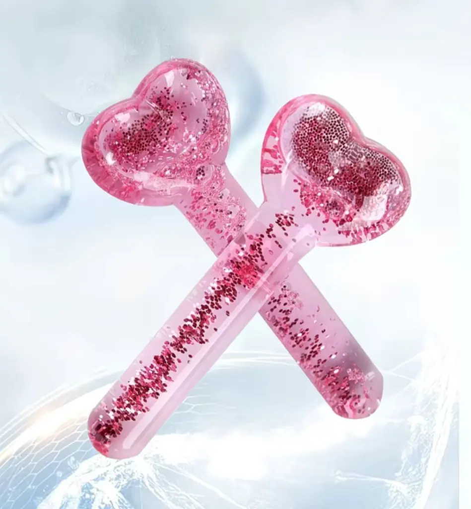 Masajeador mini en forma de corazon