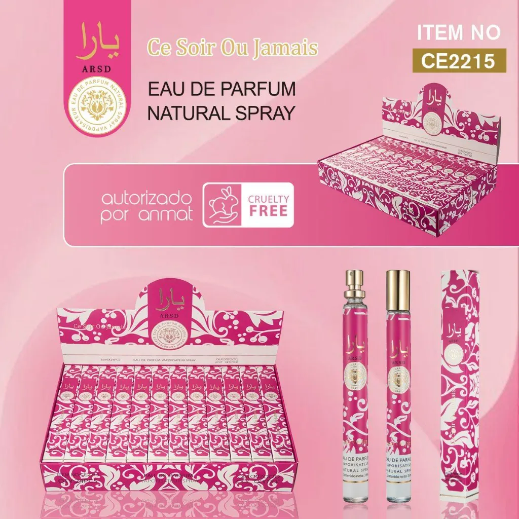 perfumes tubito para dama