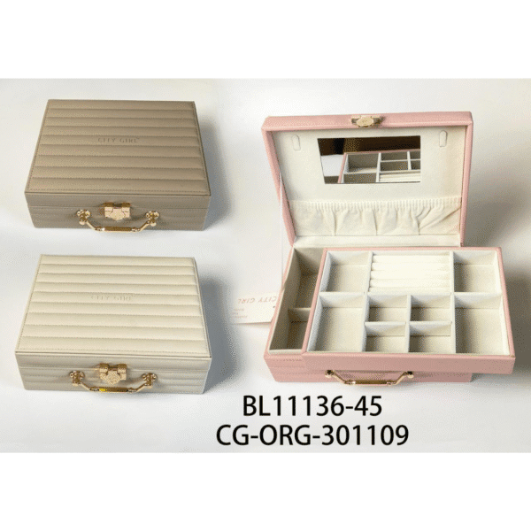 [PG-BL11136-45] organizador de joyas con espejo