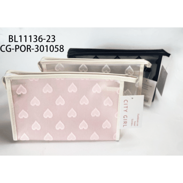 [PG-BL11136-23] porta cosmetico corazones