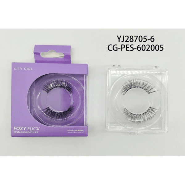 [PG-YJ28705-6] pestañas postizas foxy flick