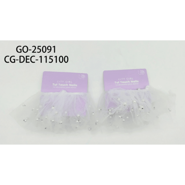 [PG-GO-25091] tul decorativo para manos