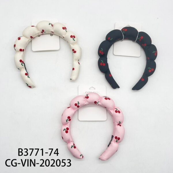 [PG-B3771-74] vincha para skin care cerezas