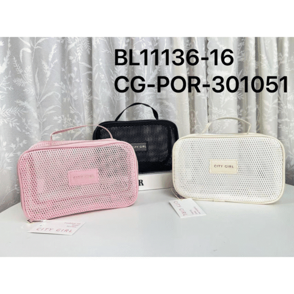 [PG-BL11136-16] porta cosmeticos con manija