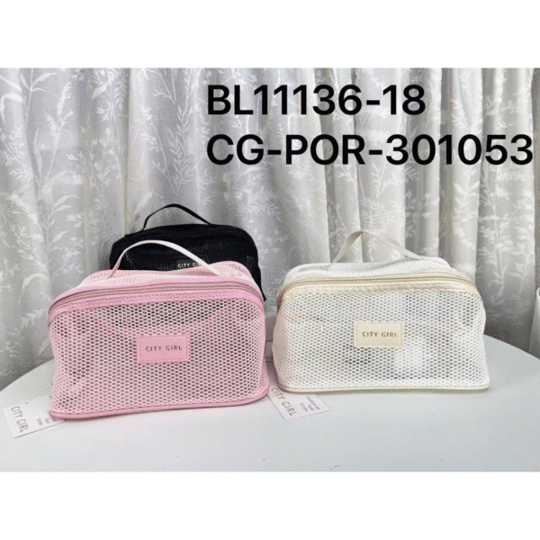 [PG-BL11136-18] porta cosmeticos con manija