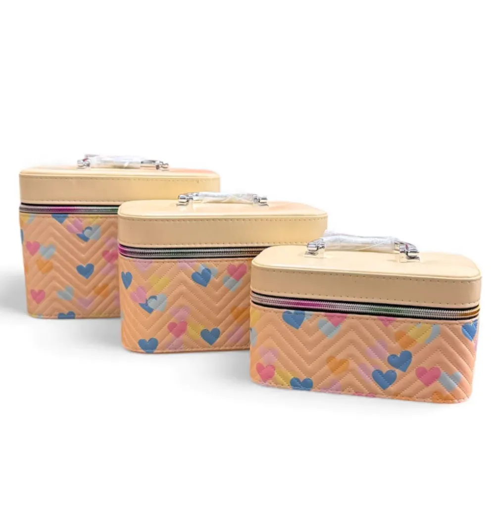 [PL-78016-534] Cofre x3 ZIC ZAC CORAZONES