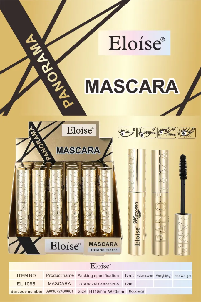 Mascara de pestañas DORADO