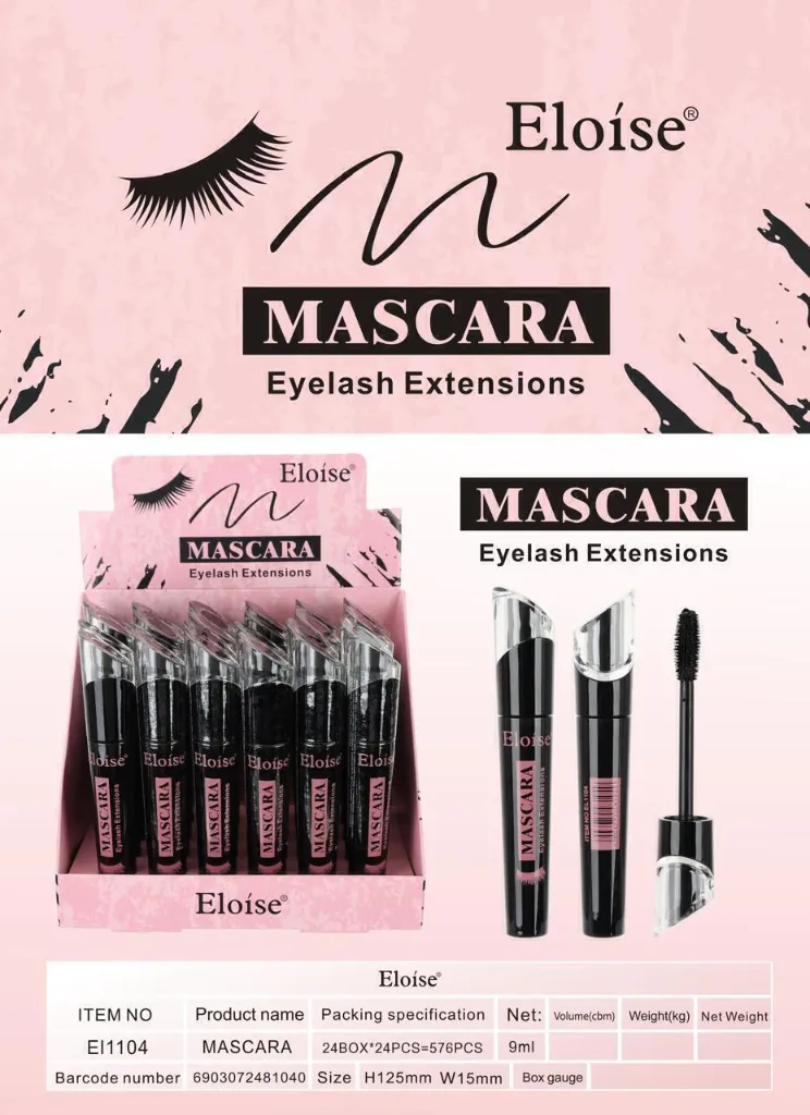 [PL-EL1104] Mascara de pestañas EXTENSIONS (Unidad)