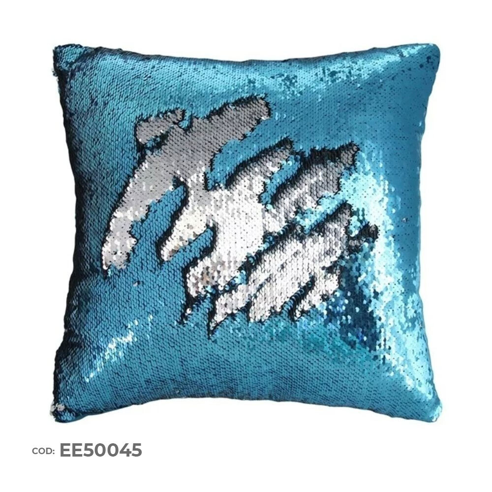 funda de almohada con lentejuelas 40*40 c/u