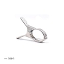 broche acero inoxidable 11.4*2.1 pcs*3