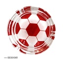 cenicero de vidrio redondo ø 8.5*3.5 c/u