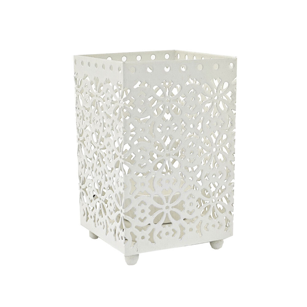 candelabro de metal 12*7.5*7.5 c/u