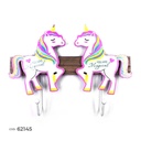 perchero de pared unicornios c/u