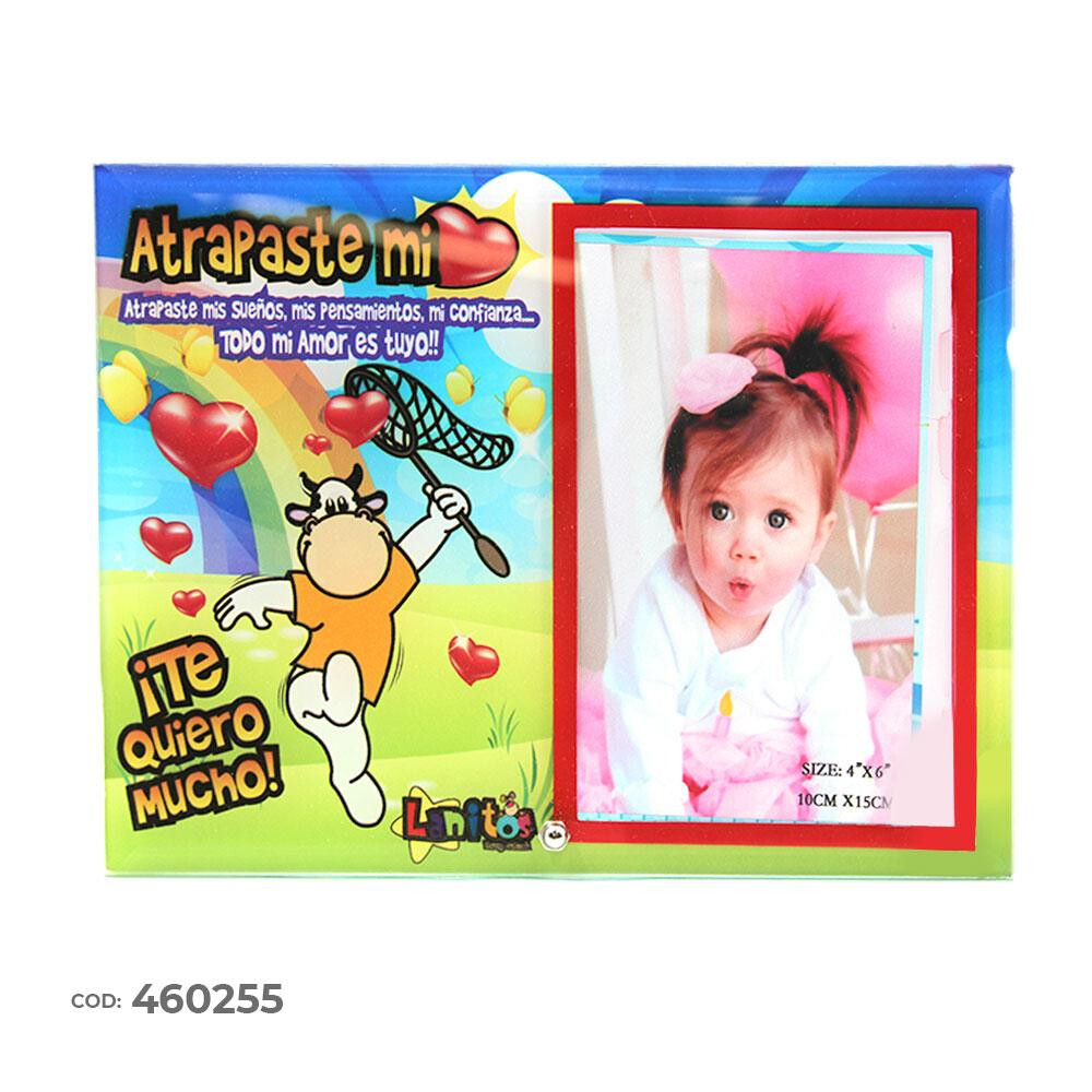 portafoto con letras 4*6 c/u