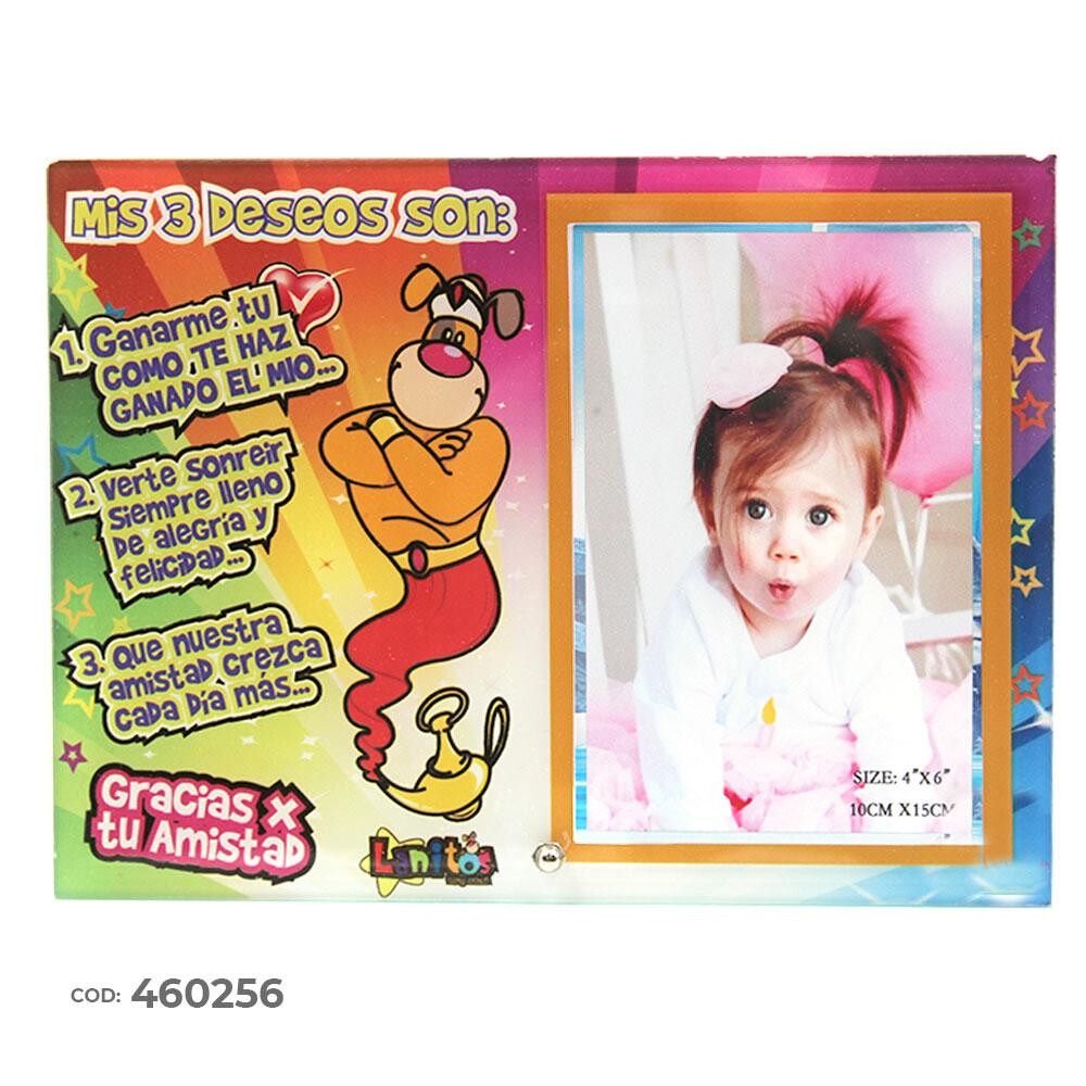 portafoto con letras 5*7