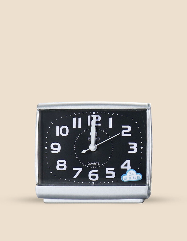 reloj despertador 14*14*5 c/u