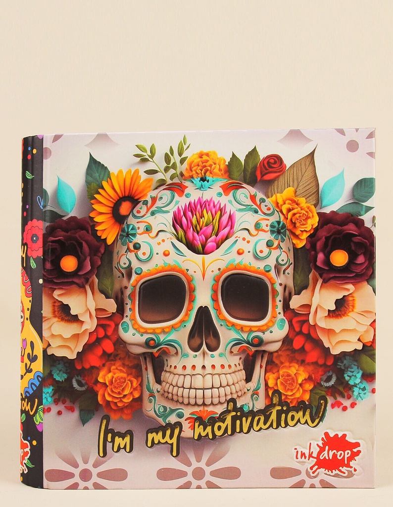 carpeta 3*40 calavera c/u