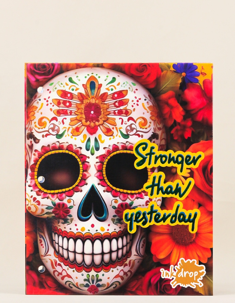 carpeta n°3 calavera c/u