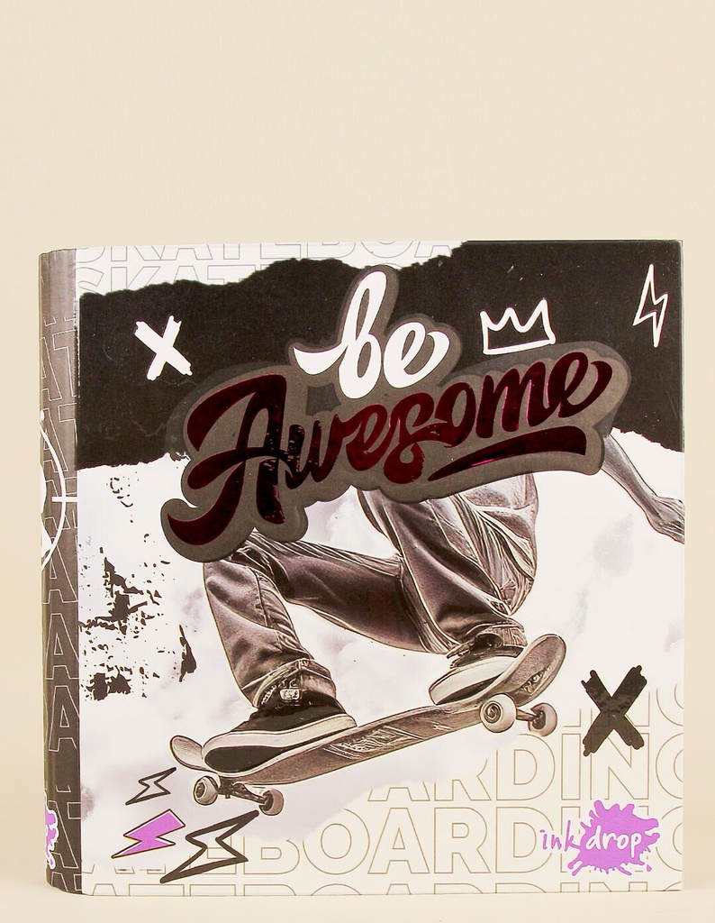 carpeta 3*40 skate c/u