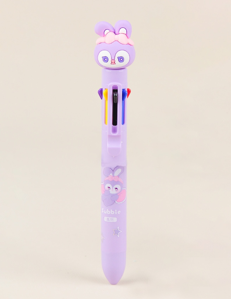 boligrafo 8 colores conejo___Caja X36