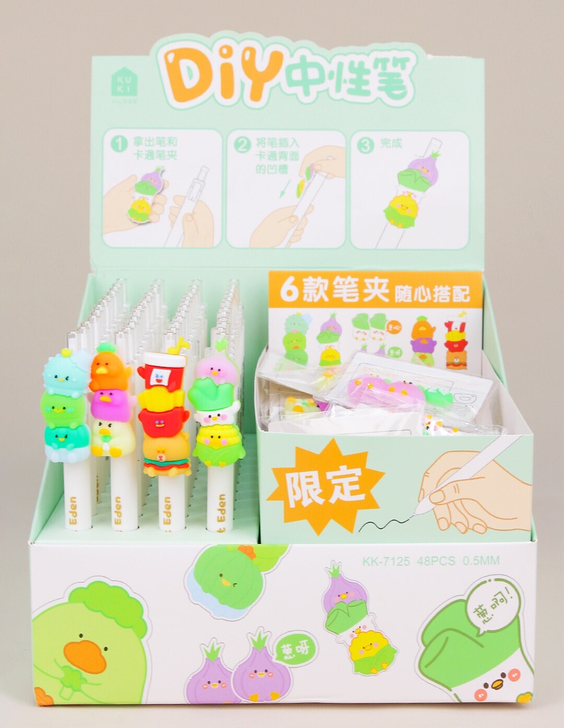 boligrafo con clips___Caja X48