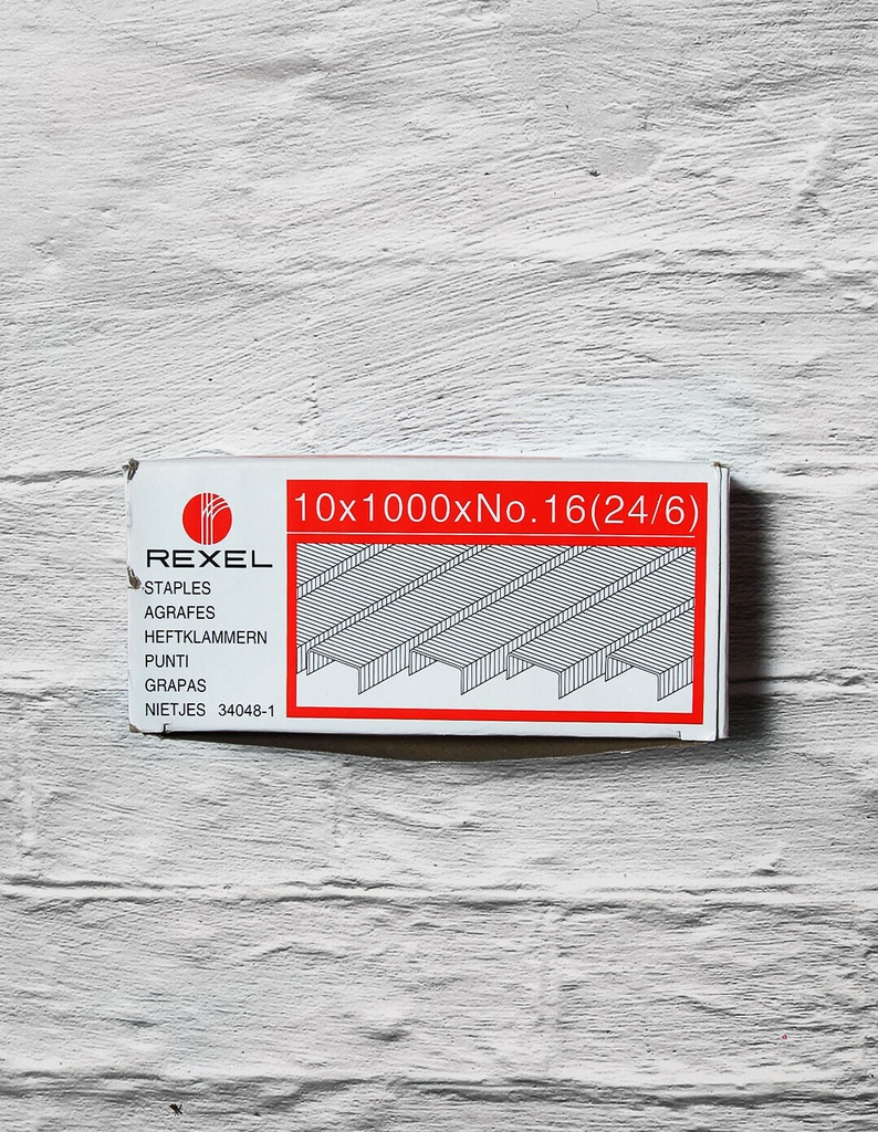 ganchos 24/6 para abrochadora c/u