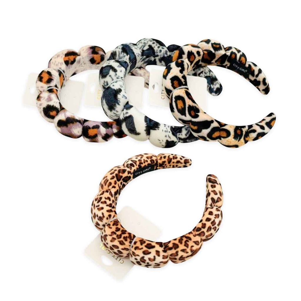 VINCHA PARA SKINCARE ANIMAL PRINT