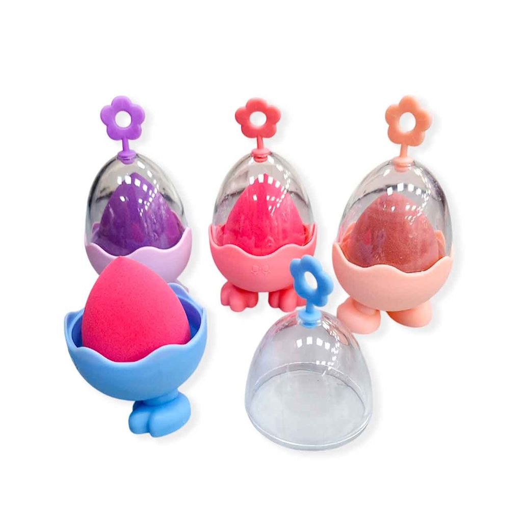 [PM-FP-2628-23] ESPONJA DE MAQUILLAJE CON ESTUCHE TEI