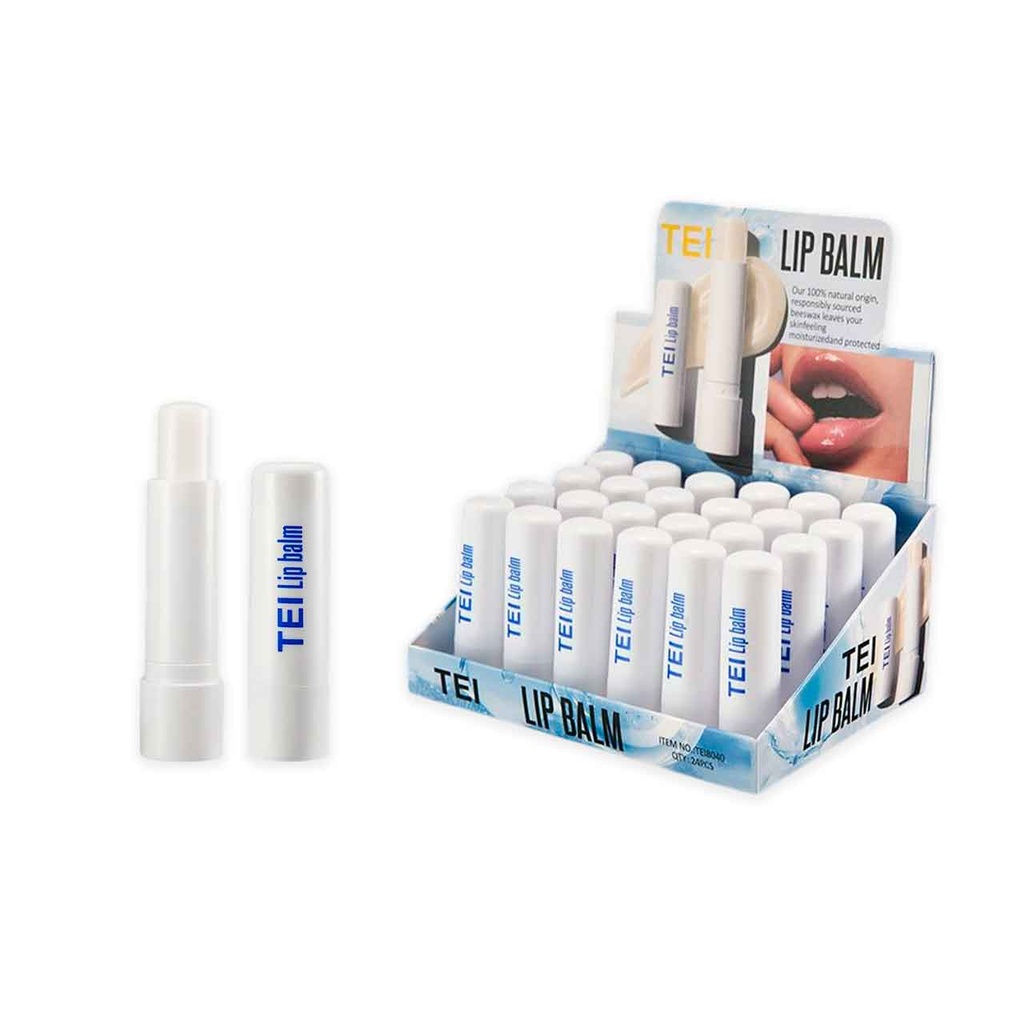 [PM-TEI8040] BÁLSAMO LABIAL ENVASE BLANCO TEI