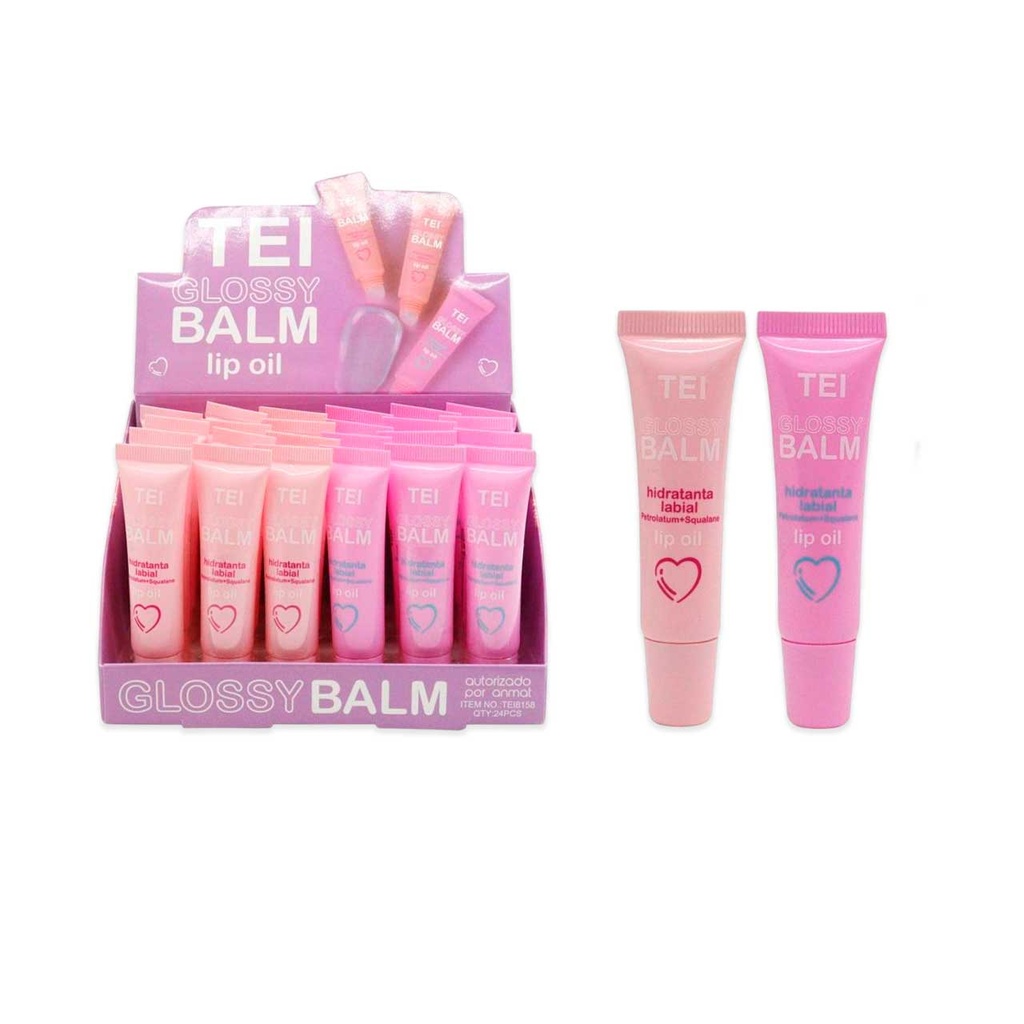 BÁLSAMO LABIAL GLOSSY TEI