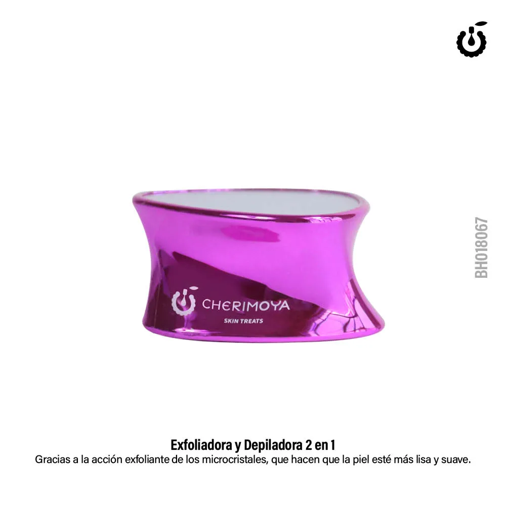 Depiladora de cristal doble Cherimoya ___ PACK X20