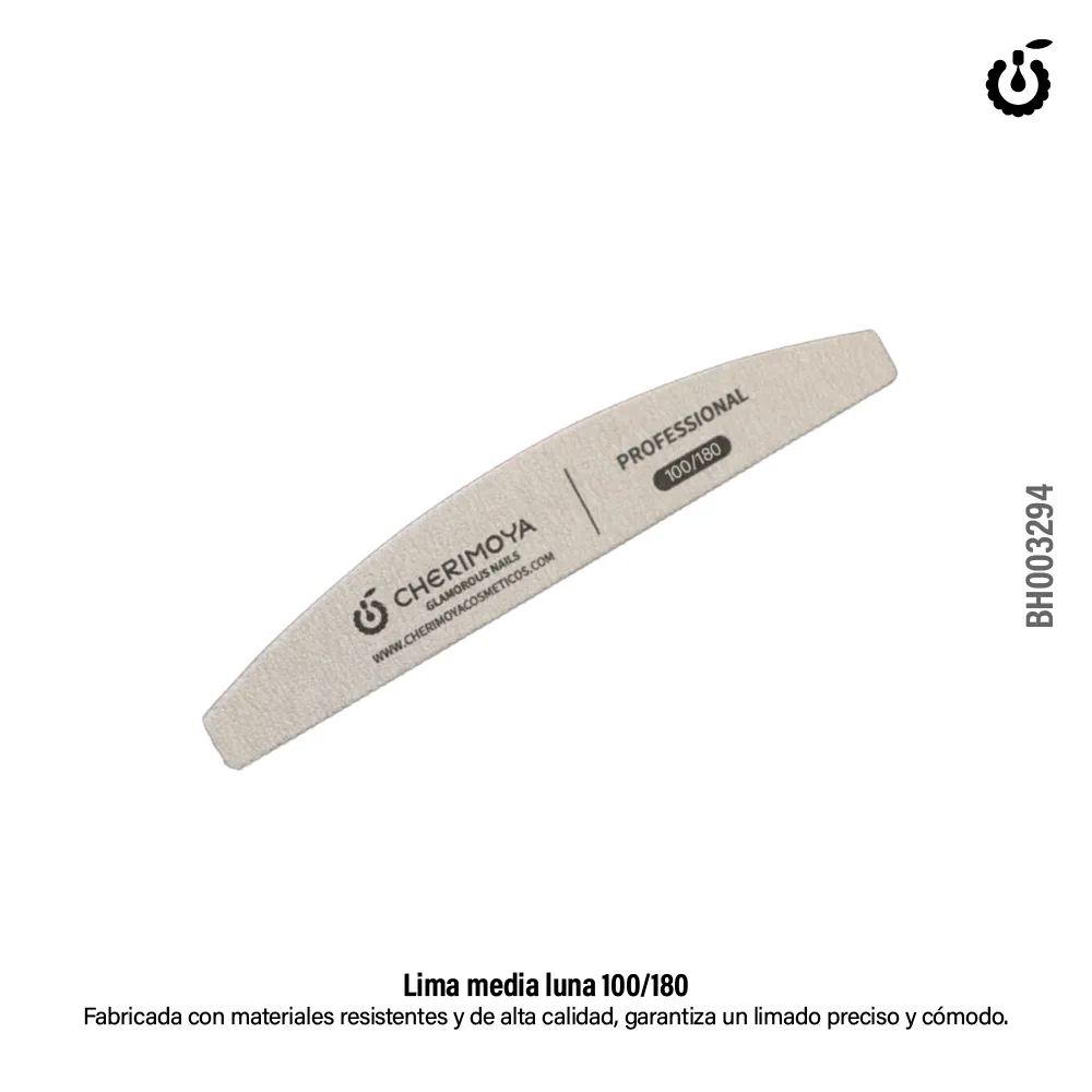 Lima 100/180 Media Luna Cherimoya ___ PACK X25