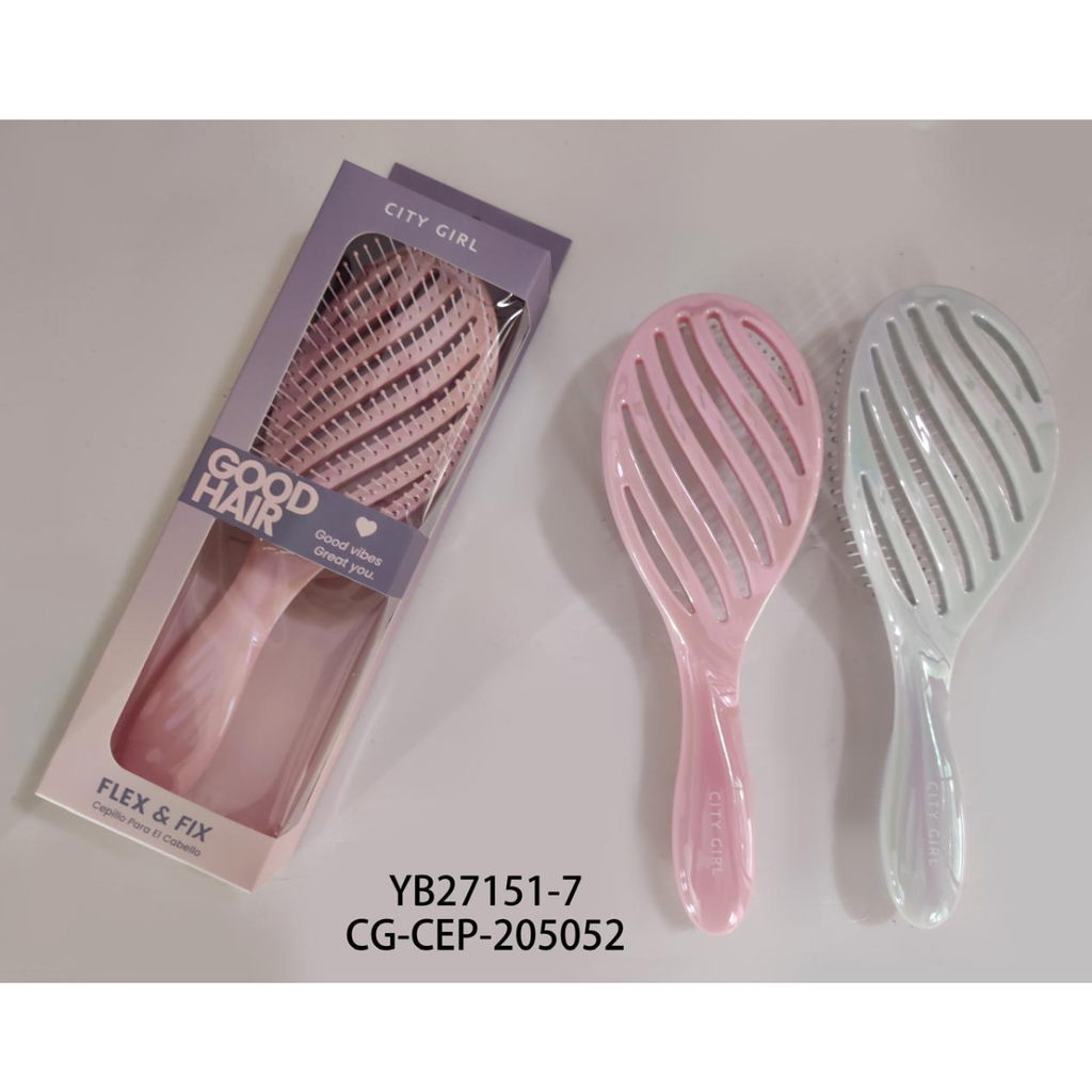 [PG-YB27151-7] cepillo de pelo ovalado