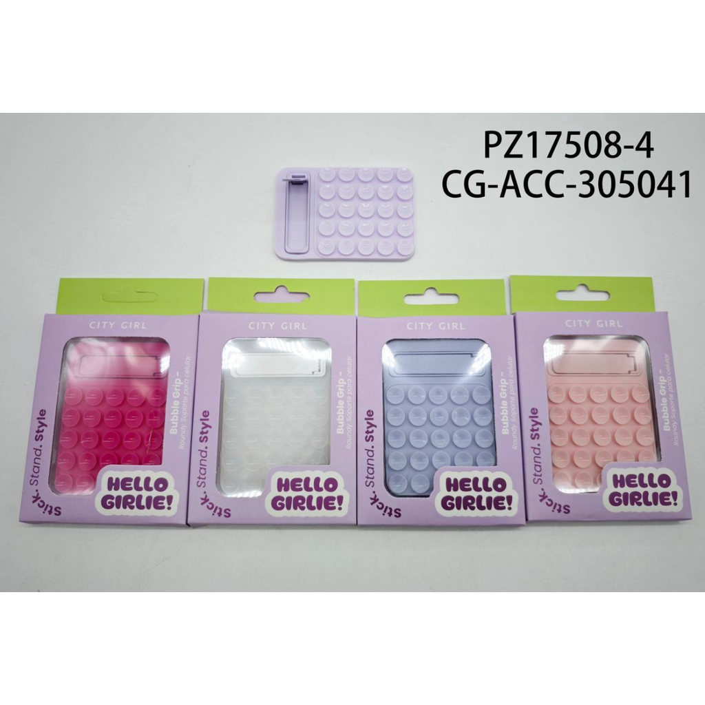 [PG-PZ17508-4] accesorio para celular bubble grip