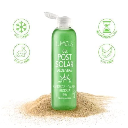 [PL-323742] gel post solar aloe vera 100grs Luyagus