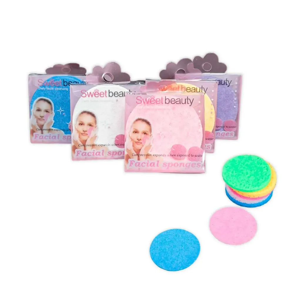 [PM-JHS-33423] esponjas de limpieza facial redondas