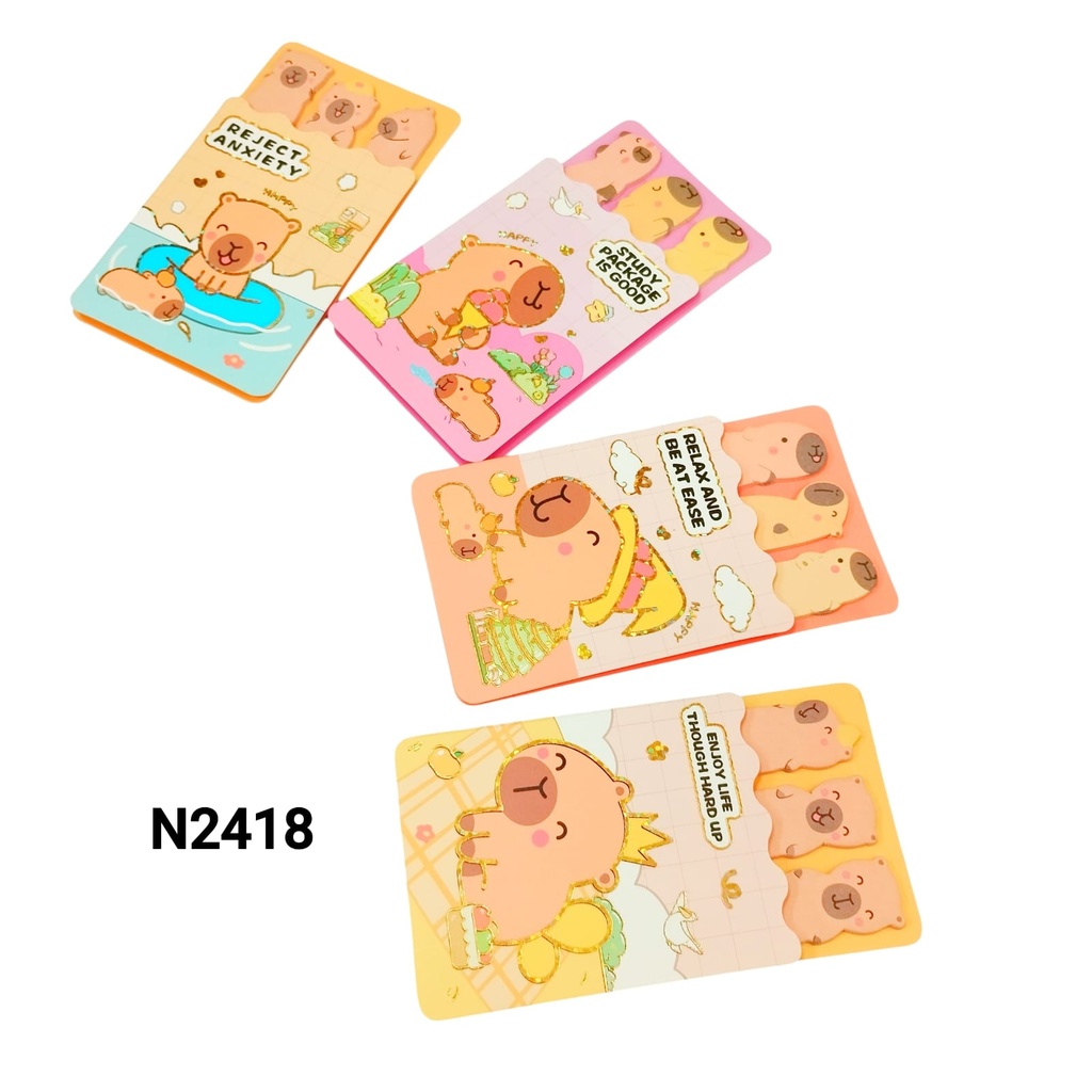 señalador adhesivo personajes x1u.